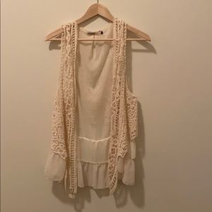 Crochet vest